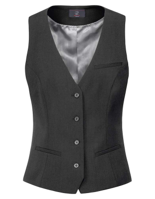 Damen Weste Dunkelgrau